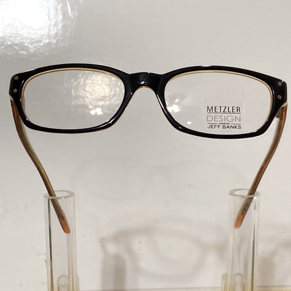 Vintage Jeff Banks ladies eyeglasses, Style B227 Dark Brown - Picture 1 of 4
